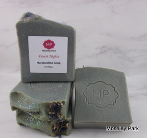 Desert Nights - Handmade Soap-handmade soap cold processed shea  tallow olive oil 