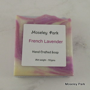 French Lavender - Handmade Soap-handmade soap cold processed shea tallow olive oil 