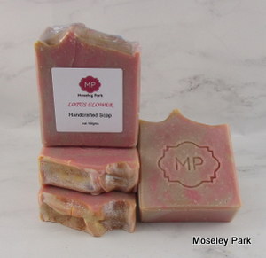 Lotus Flower - Handmade Soap-handmade soap cold processed shea  tallow olive oil 