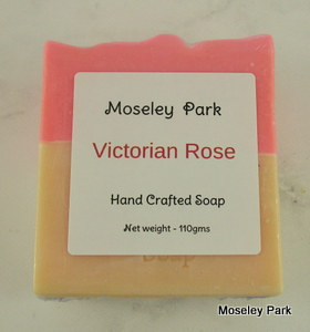 Victorian Rose - Handmade Soap-handmade soap cold processed shea  tallow olive oil 